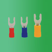 锁扣叉形绝缘端子